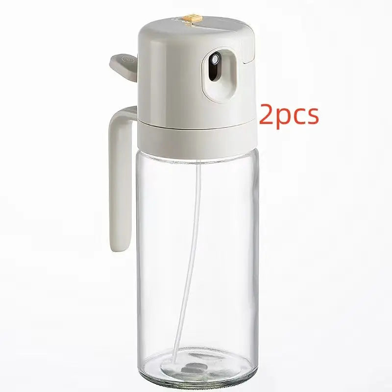  2 In 1 Oil Sprayer Bottle BBQ Cooking Oil Dispenser Olive Oil Pourers Sprayer Kitchen Baking Oil Mister Vinegar Bottle CJYD187611401AZ 30 R$ "Lar & Estilo'' "Lar & Estilo''