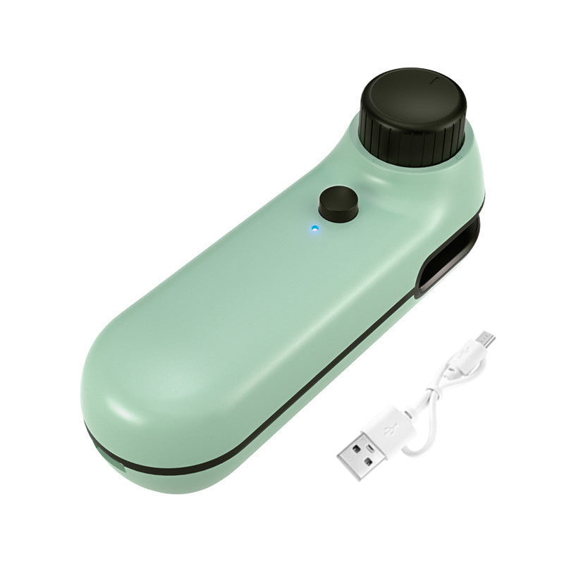 Cup Coffee Cup High Value Electric Bag Sealer, 2 In 1 Mini Bag Sealer Heat Seal Rechargeable And Cutter, Mini Chip Bag Sealer Heat Seal With Soft Magnetic Portable Heat Sealer With Cable USB Rechargeable Food Bag Sealing Machine CJCF1759178-Green 110 R$ "Lar & Estilo'' "Lar & Estilo''
