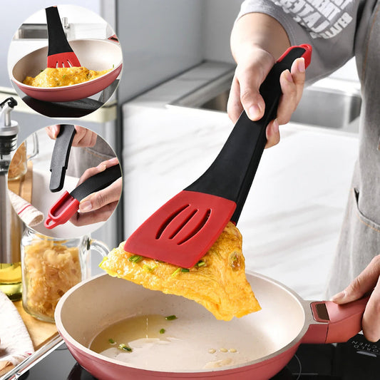  3 In 1 Frying Spatula Clip Silicone Food Clip Frying Steak Pancakes Shovel Slotted Turners Kitchen Tools Cooking Utensils Kitchen Gadgets CJYD196464802BY 35 R$ "Lar & Estilo'' "Lar & Estilo''